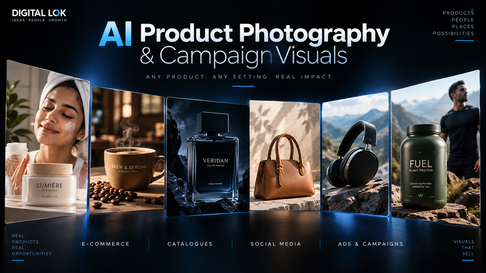 AI Product Photography & Campaign Visuals