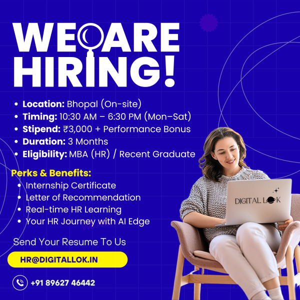 Digital Lok- Human Resources Hr Internship Digital Lok- Human Resources Hr Internship