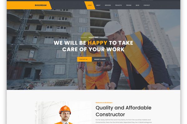 buildream-free-template